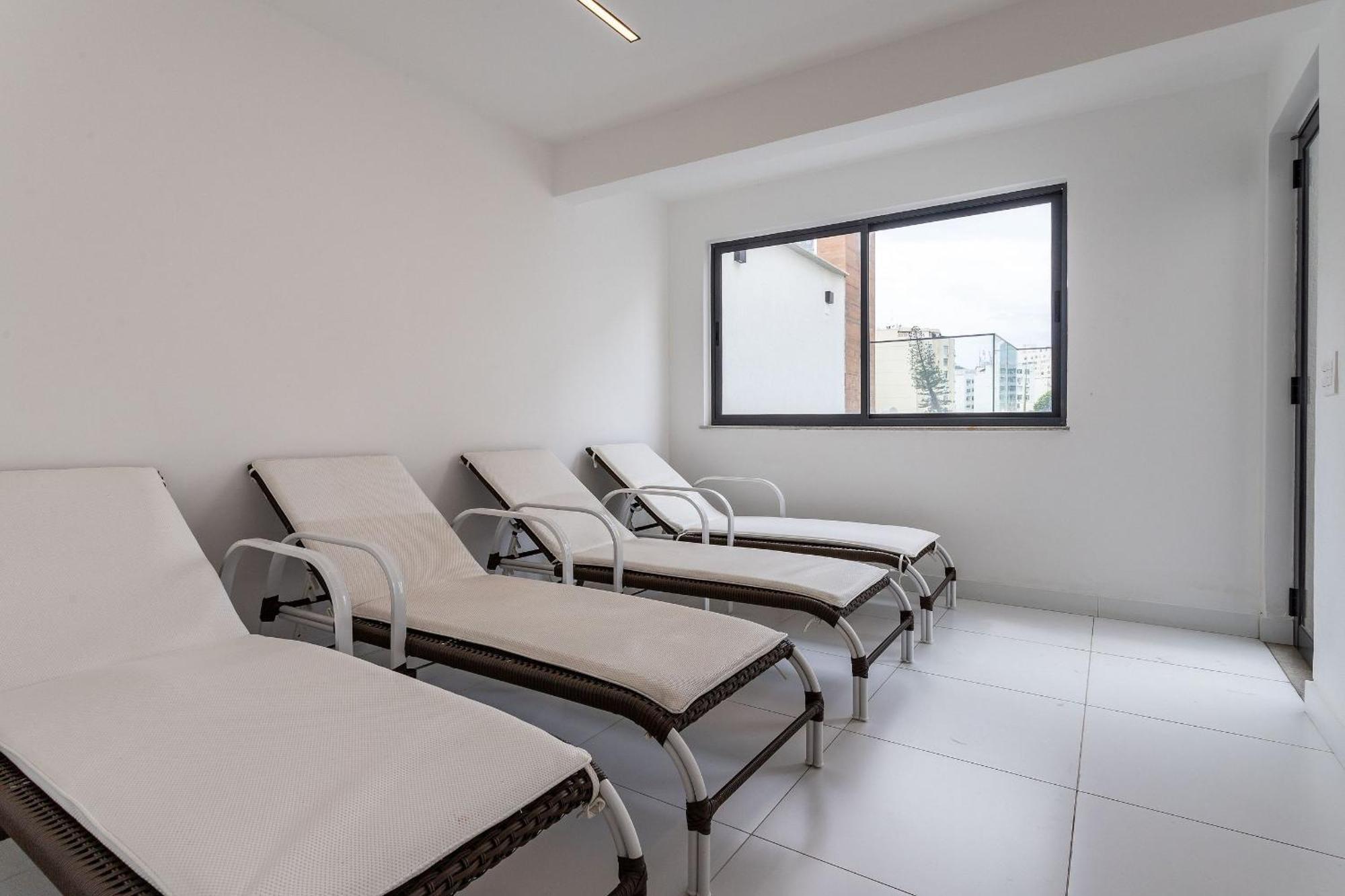 Aconchegante | Piscina, Sauna E Metro 350m Apartamento